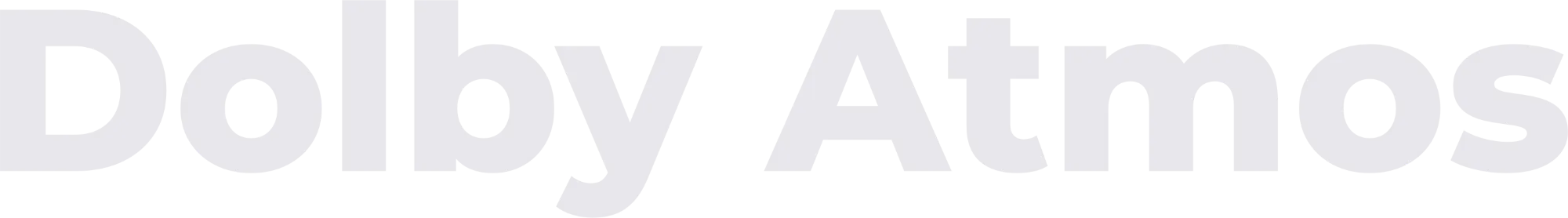 Dolby Atmos Dolby Atmos